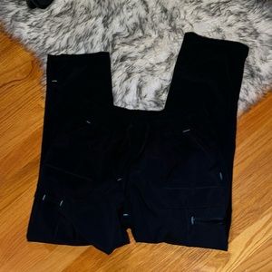 Black scrub bottoms